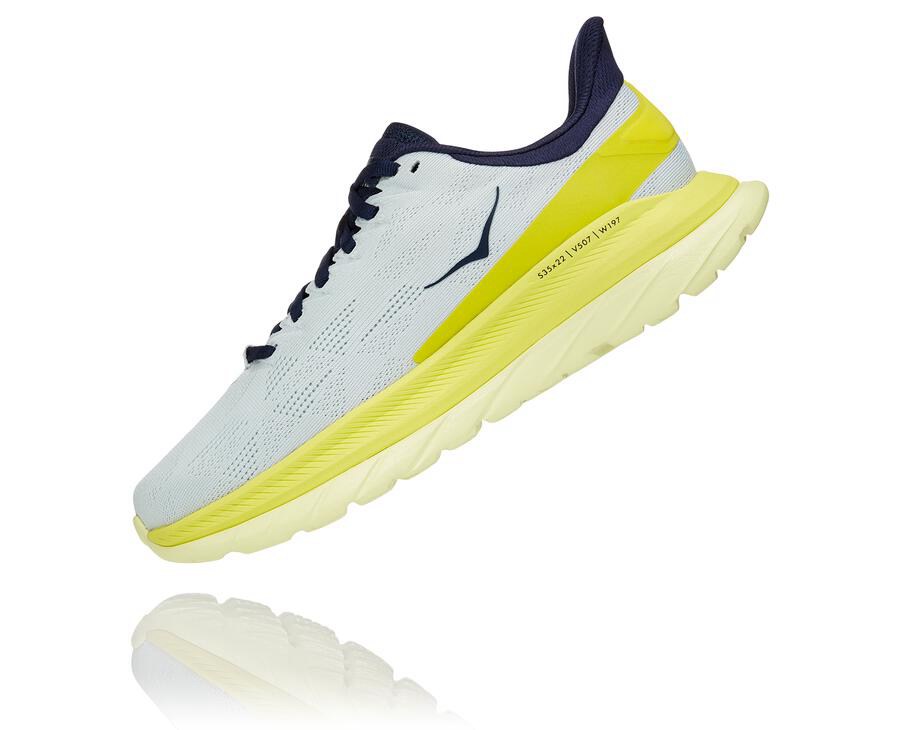 Hoka One One Running Shoes Womens White - Mach 4 - 15896KDFT